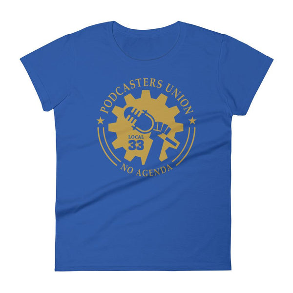 PODCASTERS UNION 33 - womens tee