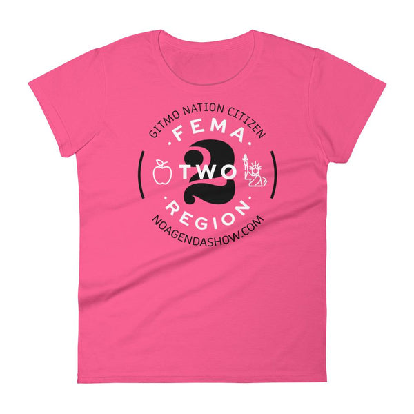 FEMA REGION TWO - womens tee