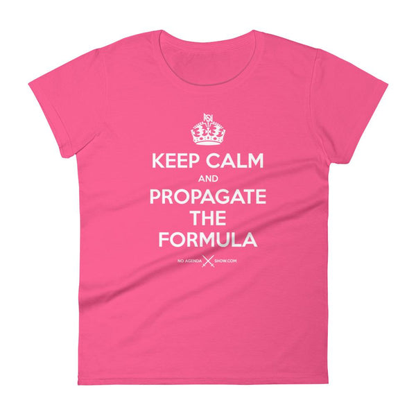 KEEP CALM & PROPAGATE - womens tee