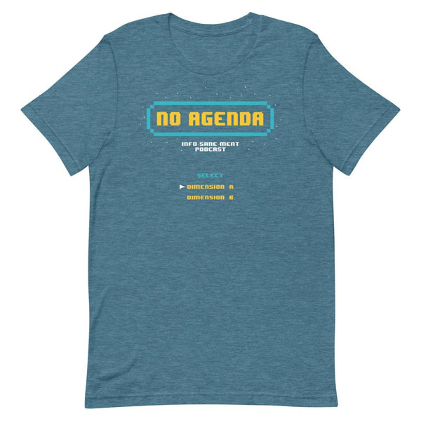 8-BIT NO AGENDA - tee shirt