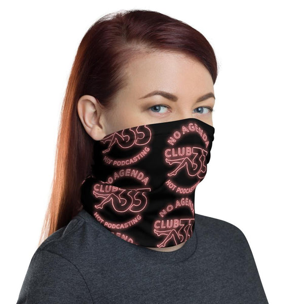 NO AGENDA CLUB 33 - neck gaiter