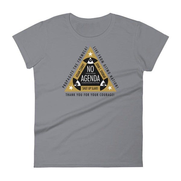 ALL SEEING NO AGENDA - womens tee