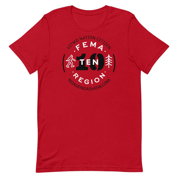 FEMA REGION TEN - tee shirt