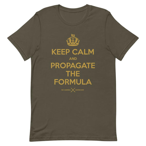 KEEP CALM & PROPAGATE - tee shirt