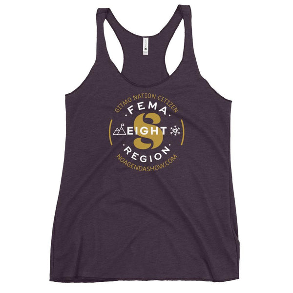 FEMA REGION EIGHT - racerback tank
