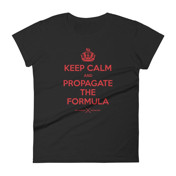 KEEP CALM & PROPAGATE - womens tee