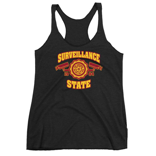 SURVEILLANCE STATE - racerback tank