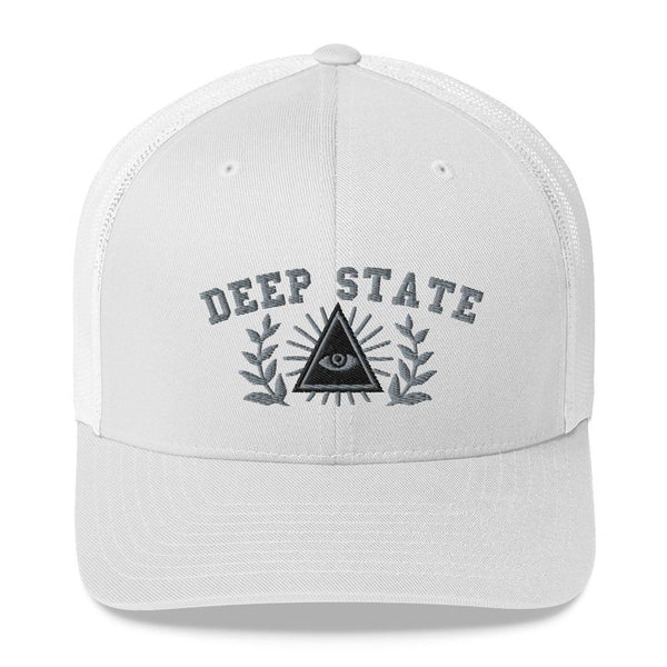 DEEP STATE UNIVERSITY - mid trucker hat