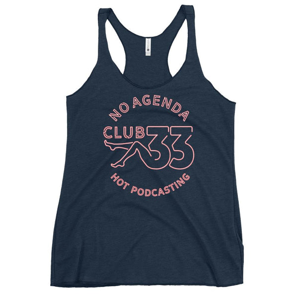 NO AGENDA CLUB 33 - racerback tank