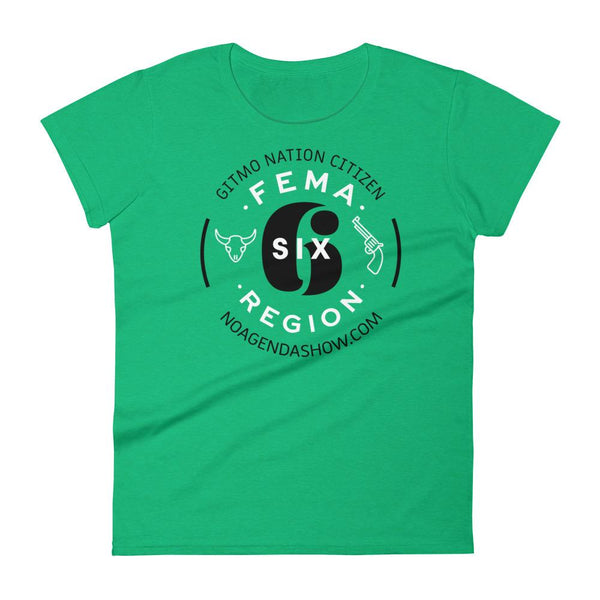 FEMA REGION SIX - womens tee