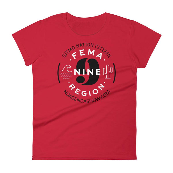 FEMA REGION NINE - womens tee