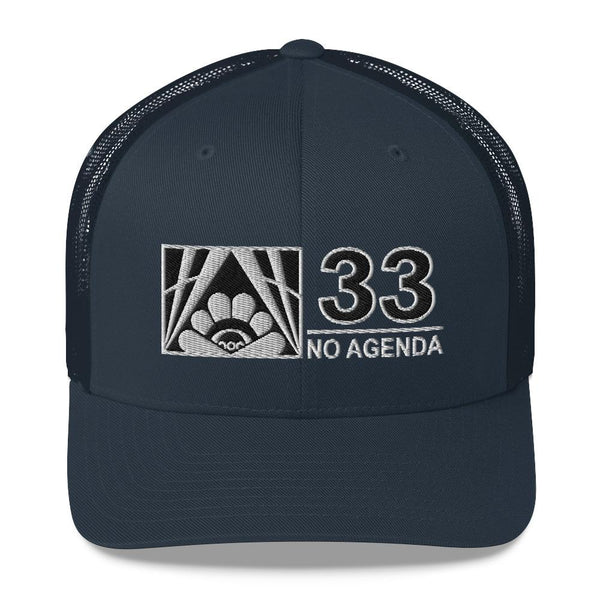 NEWS 33 - mid trucker hat