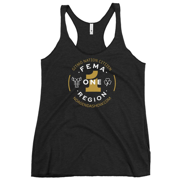 FEMA REGION ONE - racerback tank
