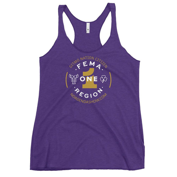 FEMA REGION ONE - racerback tank