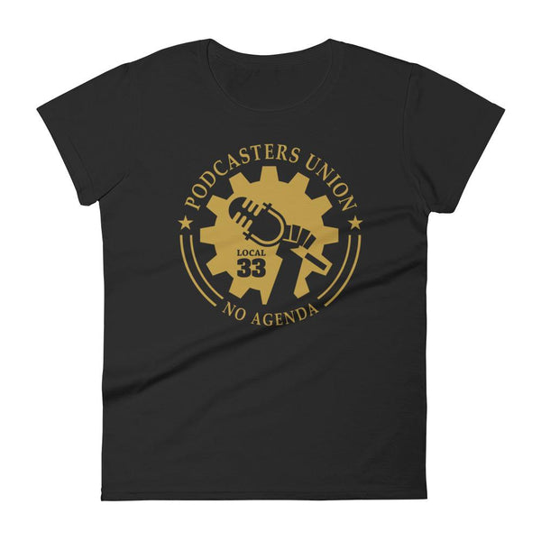 PODCASTERS UNION 33 - womens tee