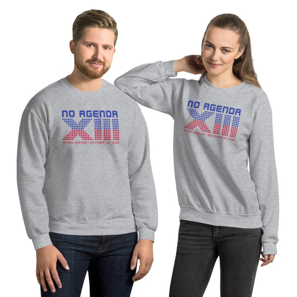 NO AGENDA 13 YEARS - sweatshirt