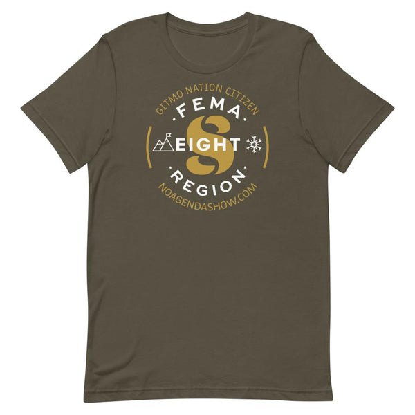 FEMA REGION EIGHT - tee shirt