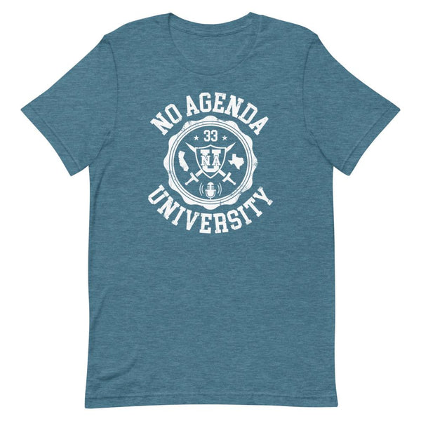 NO AGENDA UNIVERSITY - tee shirt