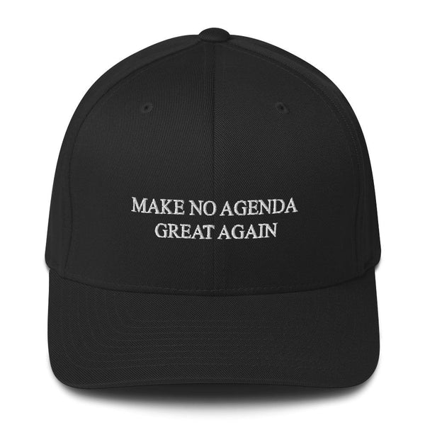 MAKE NO AGENDA GREAT AGAIN - fitted hat