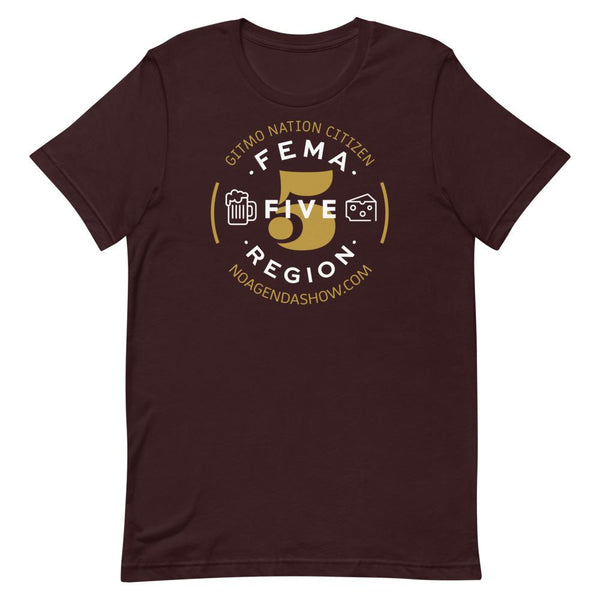FEMA REGION FIVE - tee shirt