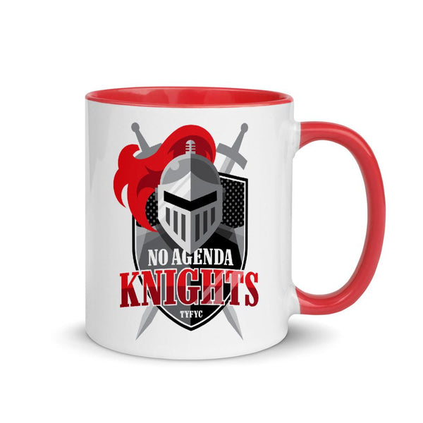 NO AGENDA KNIGHTS - accent mug