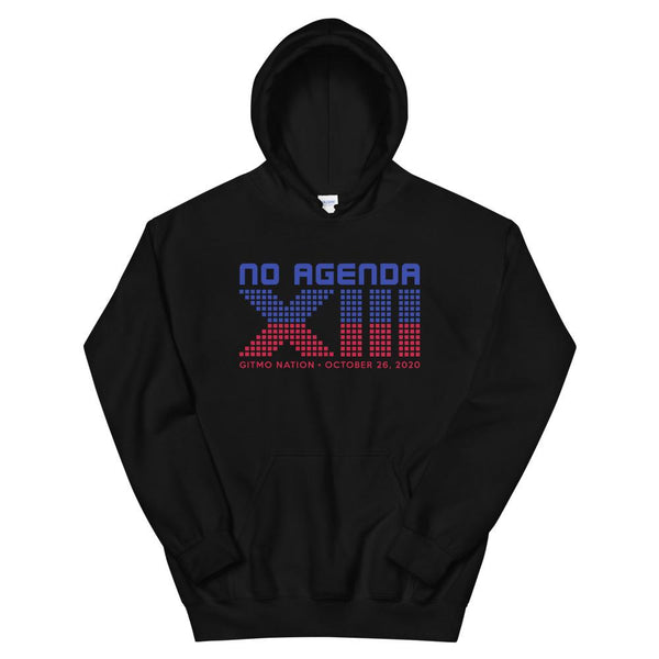 NO AGENDA 13 YEARS - pullover hoodie