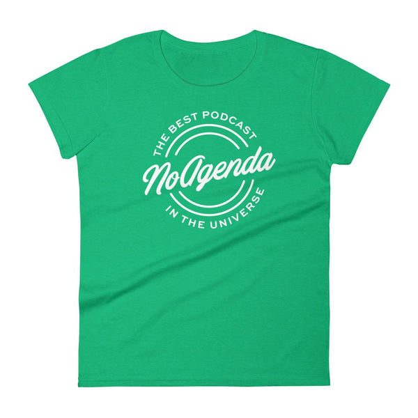 NO AGENDA THE BEST PODCAST - womens tee