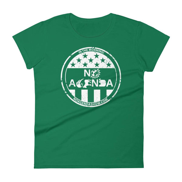 NO AGENDA PARTY TIME - womens tee