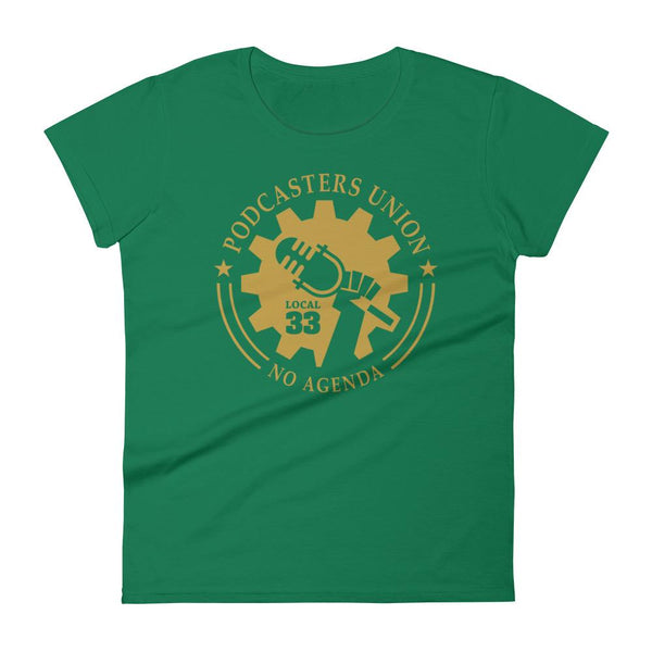 PODCASTERS UNION 33 - womens tee