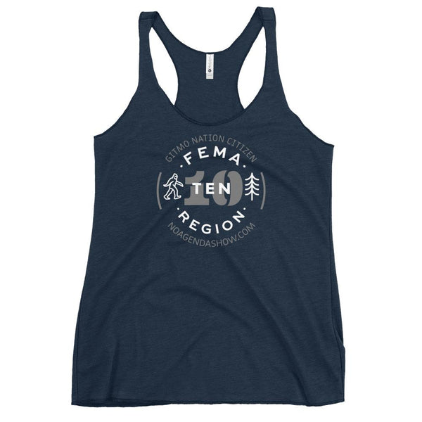 FEMA REGION TEN - racerback tank