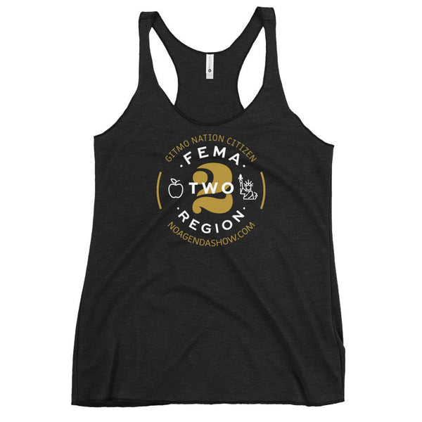FEMA REGION TWO - racerback tank