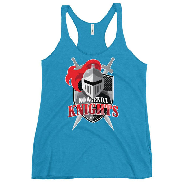 NO AGENDA KNIGHTS - racerback tank