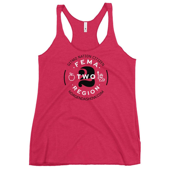 FEMA REGION TWO - racerback tank