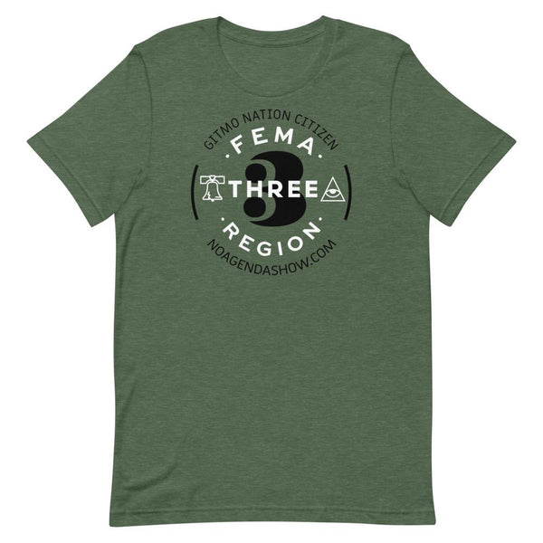 FEMA REGION THREE - tee shirt
