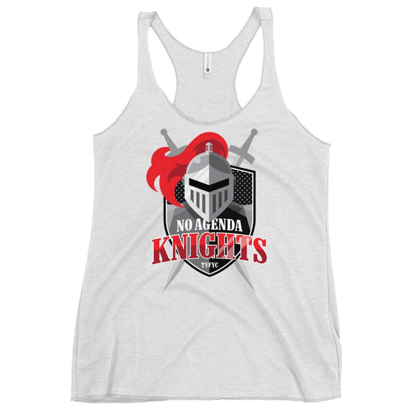 NO AGENDA KNIGHTS - racerback tank