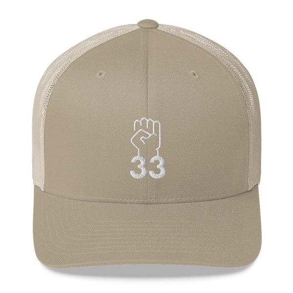 NO AGENDA 33 - mid trucker hat