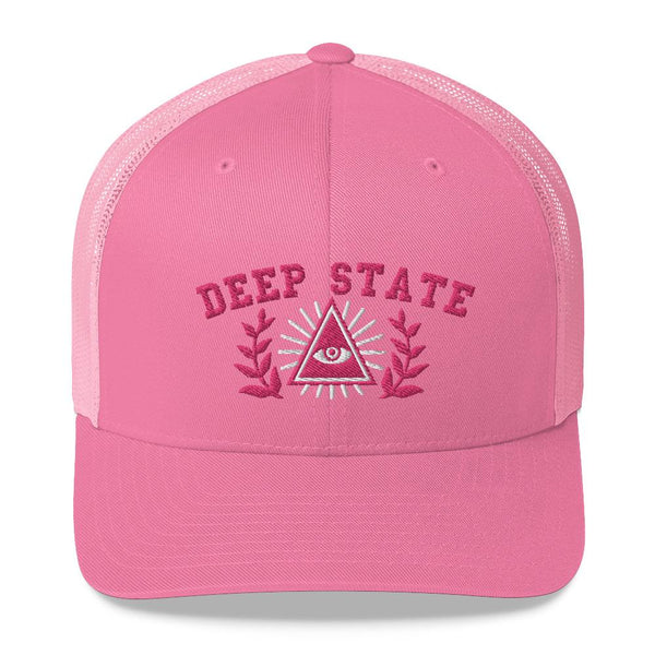 DEEP STATE UNIVERSITY - mid trucker hat