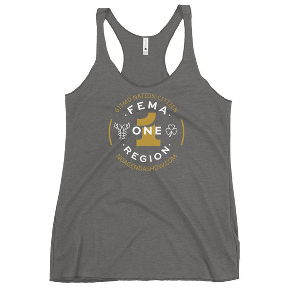 FEMA REGION ONE - racerback tank