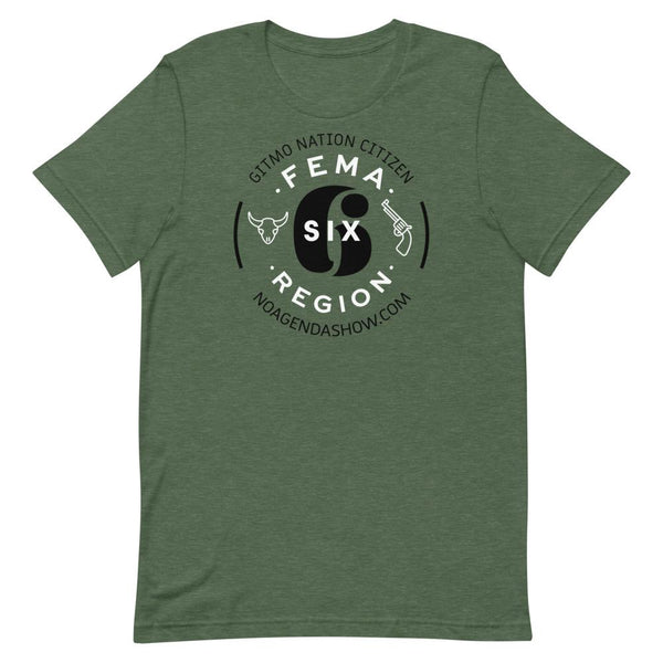 FEMA REGION SIX - tee shirt