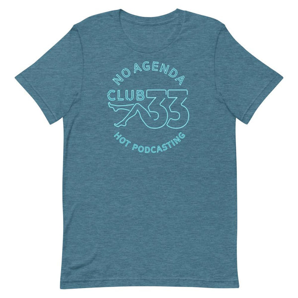 NO AGENDA CLUB 33 - tee shirt