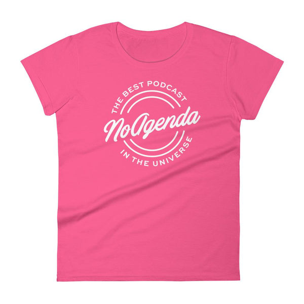 NO AGENDA THE BEST PODCAST - womens tee