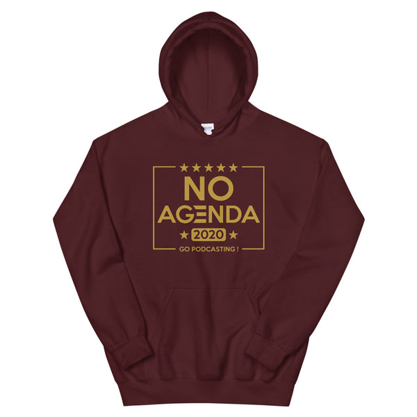 NO AGENDA 2020 - pullover hoodie