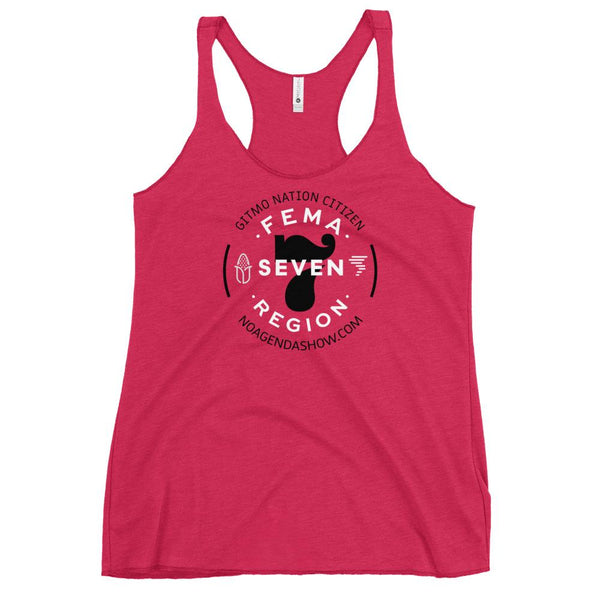 FEMA REGION SEVEN - racerback tank