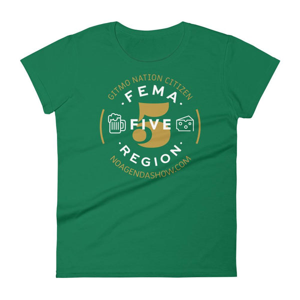 FEMA REGION FIVE - womens tee