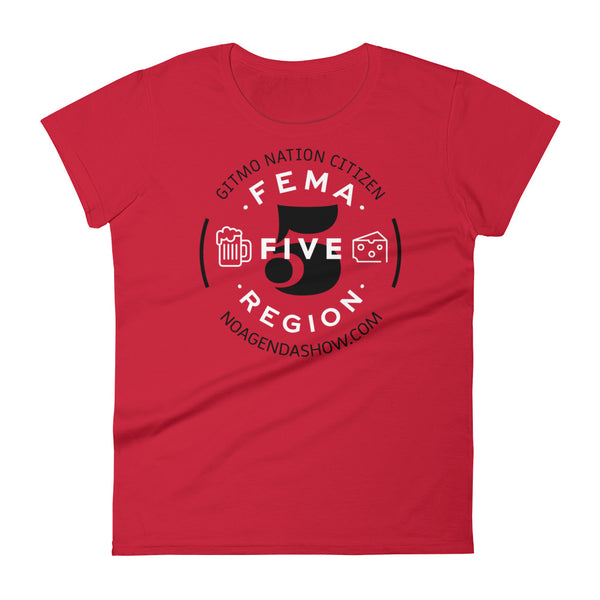 FEMA REGION FIVE - womens tee