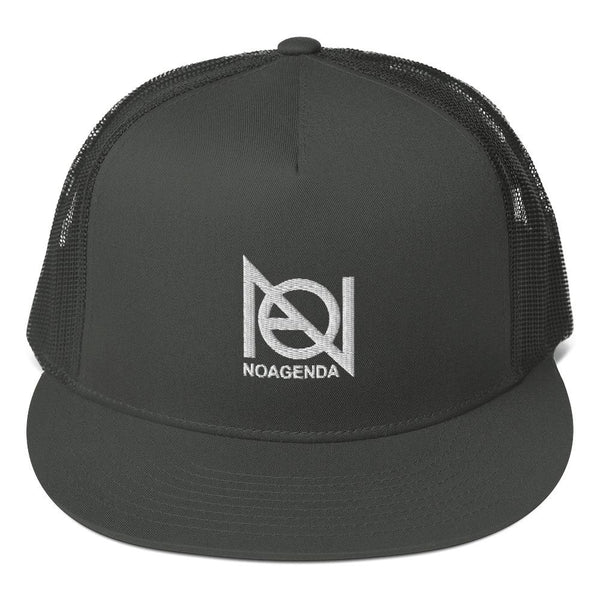 NO AGENDA - high trucker hat