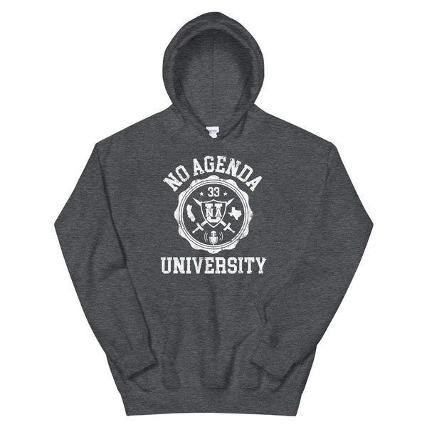 NO AGENDA UNIVERSITY - pullover hoodie