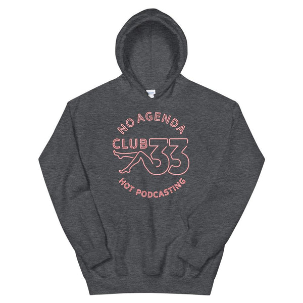 NO AGENDA CLUB 33 - pullover hoodie