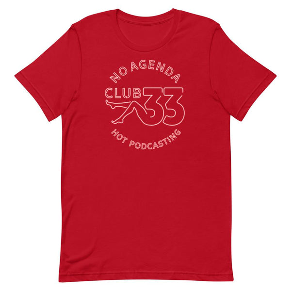 NO AGENDA CLUB 33 - tee shirt