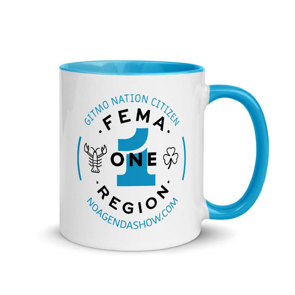 FEMA REGION ONE - accent mug